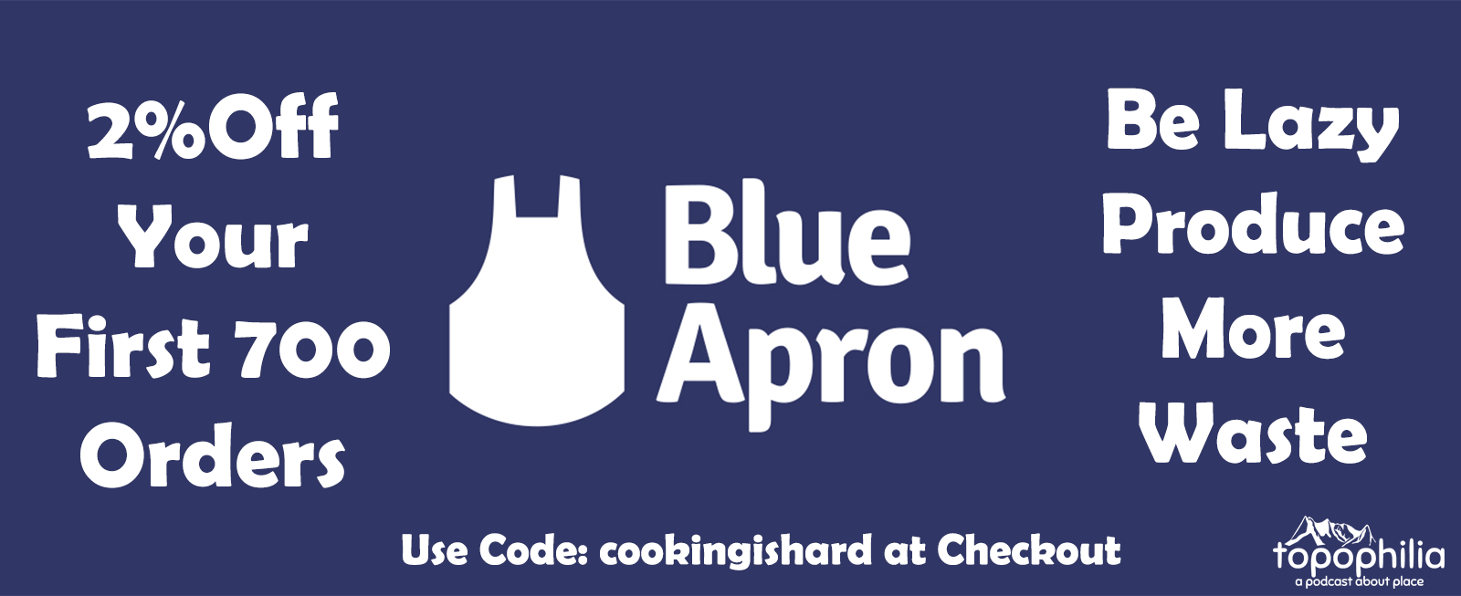 Thanks to Blue Apron!
